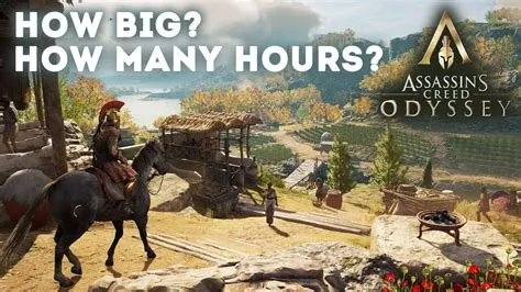 How many hours is assassins creed odyssey?