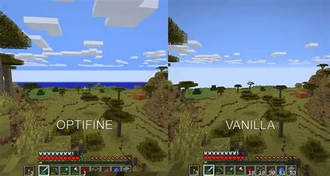 Is optifine faster than vanilla?