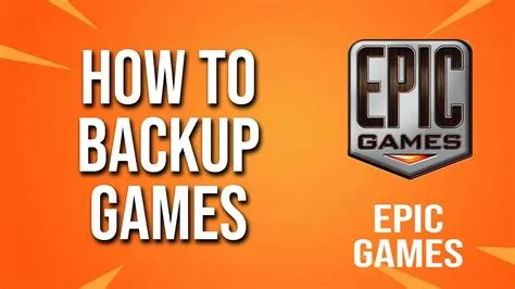 How can i backup my games?