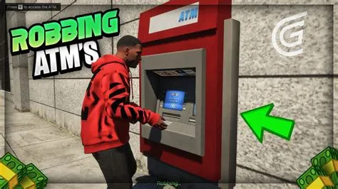 Can you rob atm gta?