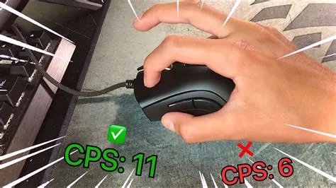 Is 12 cps normal clicking good?