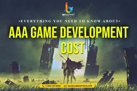 How much does it cost to build a aaa game?