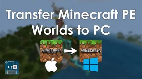 Can i transfer my minecraft world to another device?