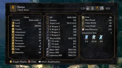 What is the best stat in dark soul?