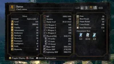 What is the best stat in dark soul?