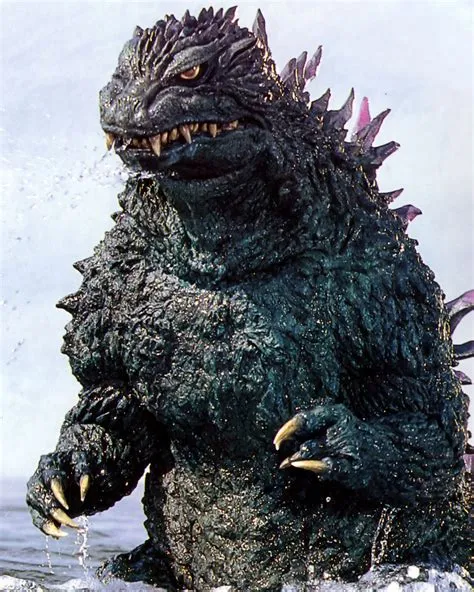 Why is godzilla 2000 green?