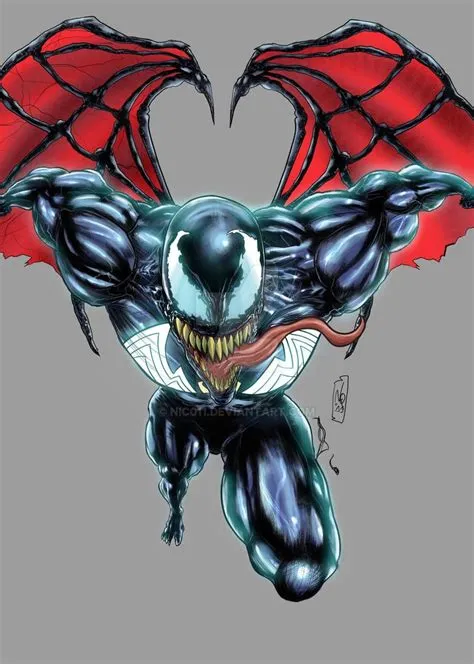 Why does venom have wings?