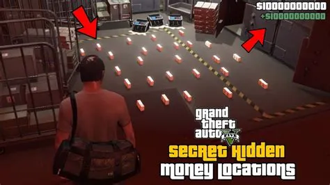 Is there a secret money in gta 5 online?