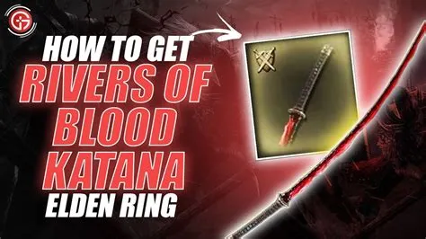 Is rivers of blood katana late game?