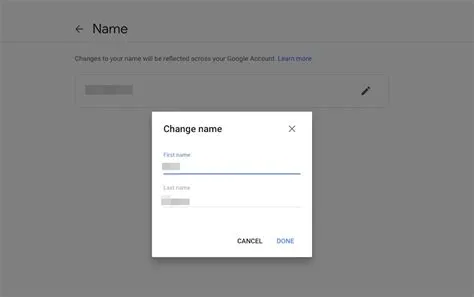 How many times can you change your google name?