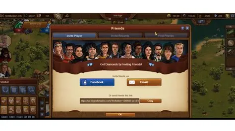 What is the maximum friends in forge of empires?