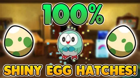 Can shiny pokémon have eggs?