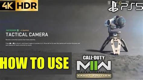 What is the first-person camera movement in mw2?