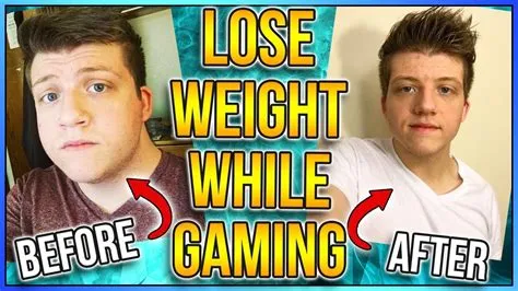 Do gamers lose weight?