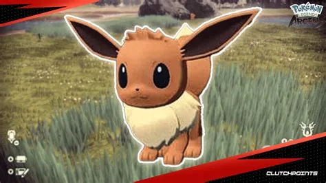 Is eevee a rare spawn in legends arceus?