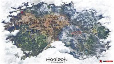 Which horizon zero dawn map is bigger?