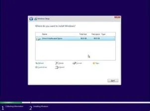 Can i install windows from drive d?