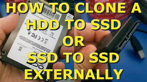 What is ssd cloning?