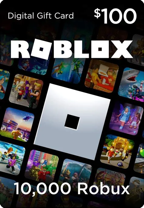 How much roblox do you get with 100?