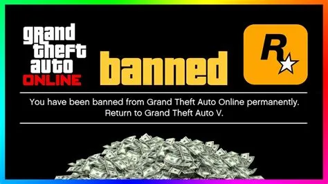 Can you get banned from gta online for spending too much money?