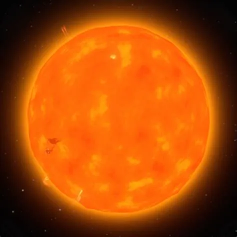 What color is the sun in outer wilds?