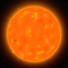 What color is the sun in outer wilds?