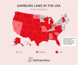 Where is gambling banned usa?