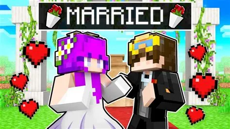 Can you get married in minecraft?