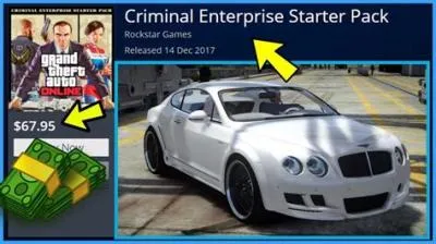 Can you sell the cars from the criminal enterprise pack?