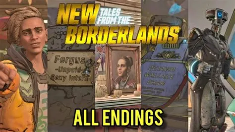 How many endings does borderlands have?