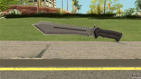 Where is the knife in gta san andreas?