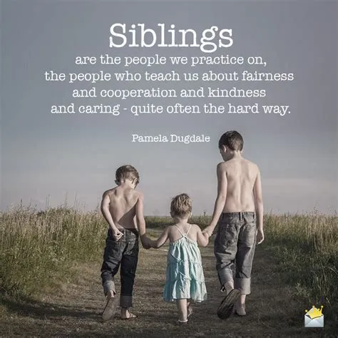 What is the closest siblings can be?