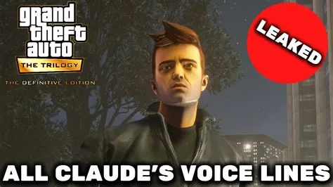 Will claude speak in gta trilogy?