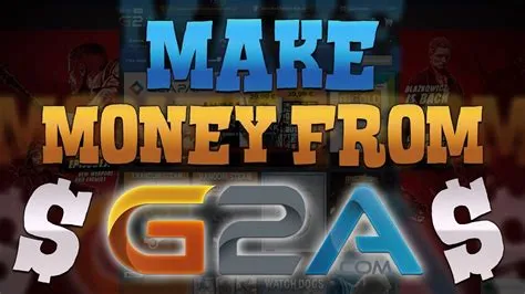 Can you make money on g2a?