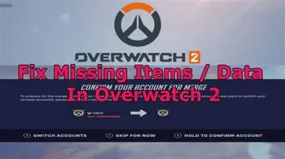 Is overwatch 2 account merge broken?