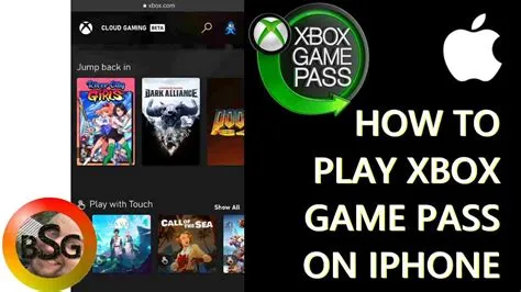 Can you play game pass on iphone?