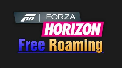 Is there free roam in forza horizon 4 demo?