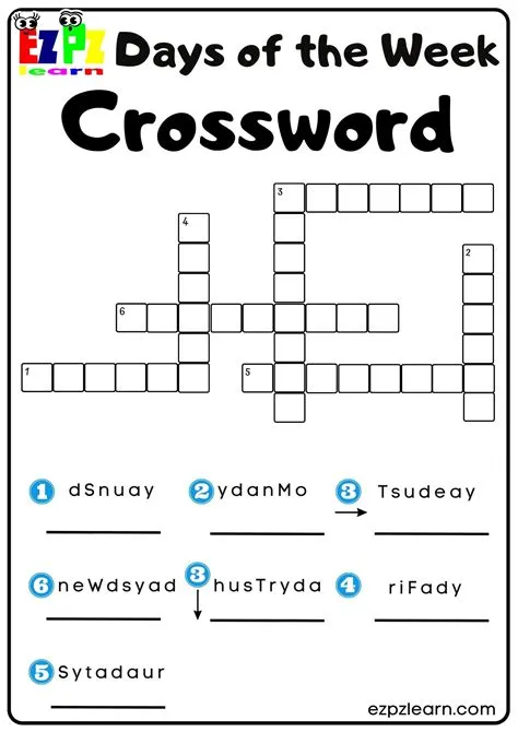 What is hardest day of week for crossword?