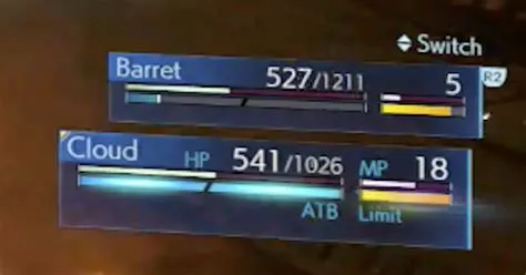 How do you increase limit gauge in ff7?