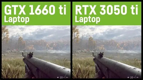 Is rtx 3050 4gb better than gtx1660ti?