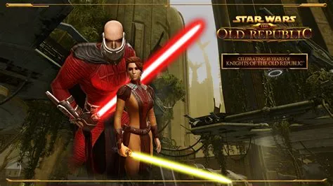 How many years are between kotor and swtor?