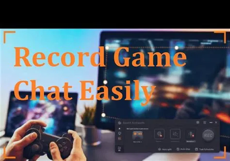 How do i record game chat audio?