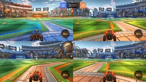 Can you play rocket league in split-screen?