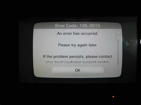 What is error 112 1006 on wii?