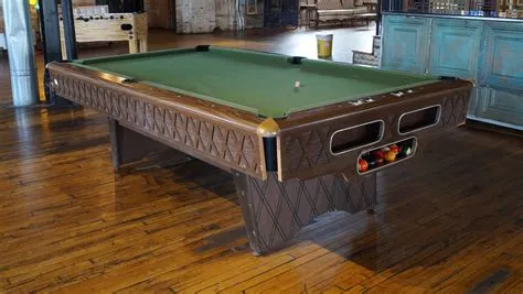 Why is pool table felt green?