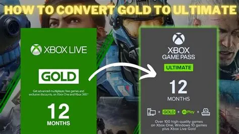 Can you still convert xbox live gold to game pass ultimate 2023?