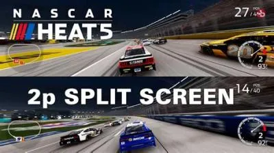 Can you play splitscreen on nascar heat 5?