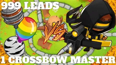 Can crossbow master pop leads?