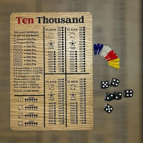 How to win 10,000 dice game?