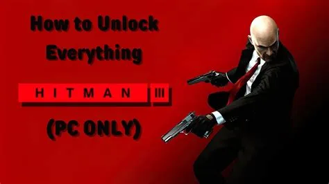 Does hitman 3 have everything?